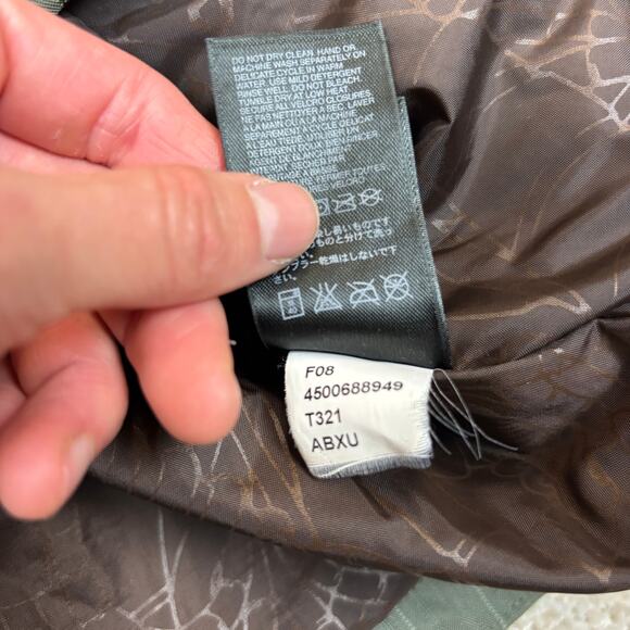 The North Face TNF Cryptic Hyvent Striped Parka Ski Snow Jacket Men's M Gorpcore - Picture 8 of 10